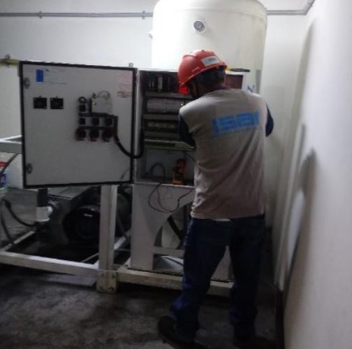 Mantenimiento preventivo de centro de control motor